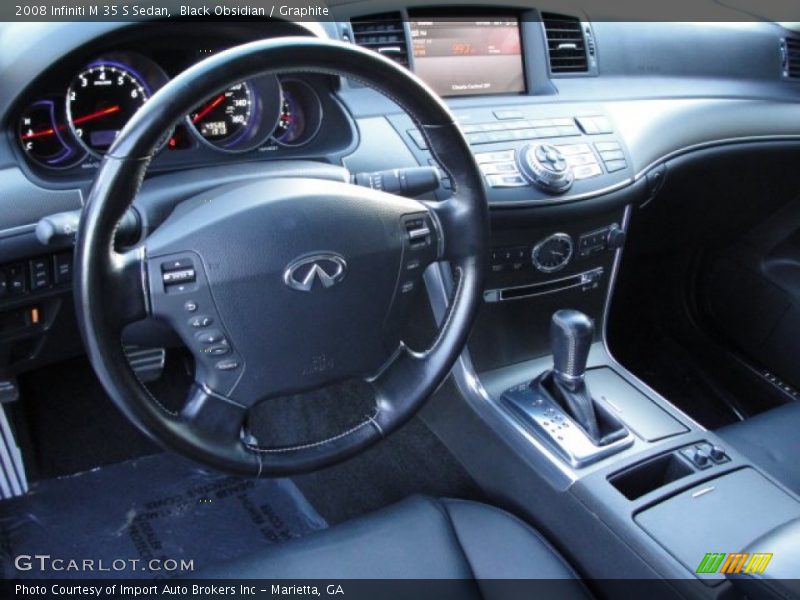 Dashboard of 2008 M 35 S Sedan