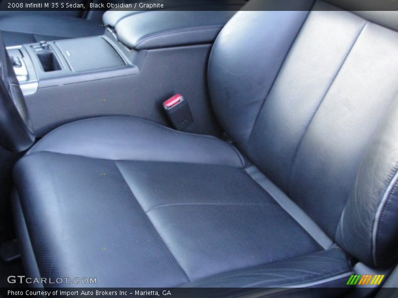 Black Obsidian / Graphite 2008 Infiniti M 35 S Sedan