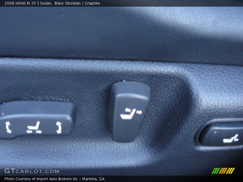 Black Obsidian / Graphite 2008 Infiniti M 35 S Sedan
