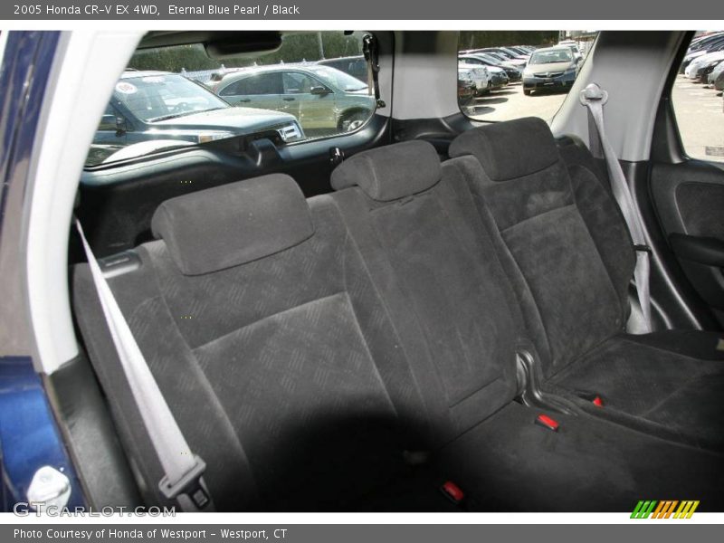Eternal Blue Pearl / Black 2005 Honda CR-V EX 4WD
