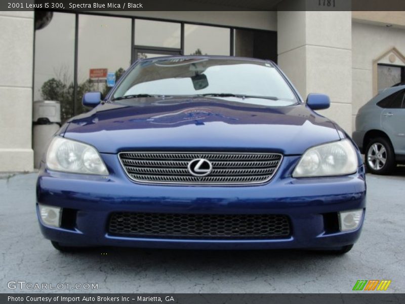 Spectra Blue Mica / Black 2001 Lexus IS 300