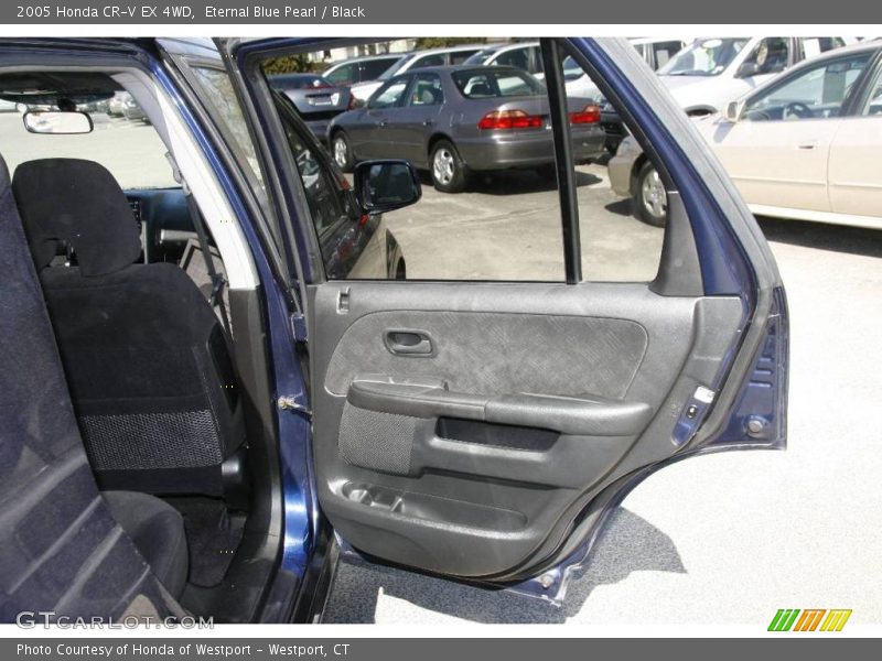 Eternal Blue Pearl / Black 2005 Honda CR-V EX 4WD
