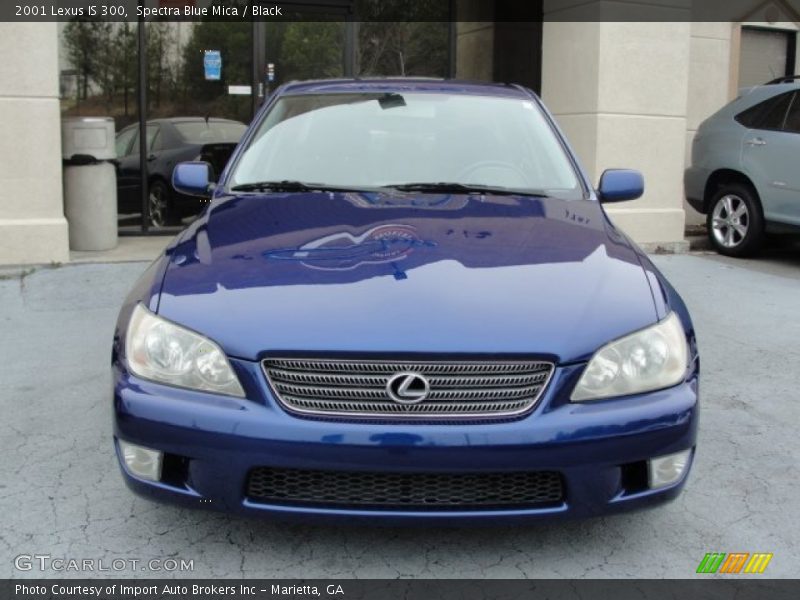 Spectra Blue Mica / Black 2001 Lexus IS 300