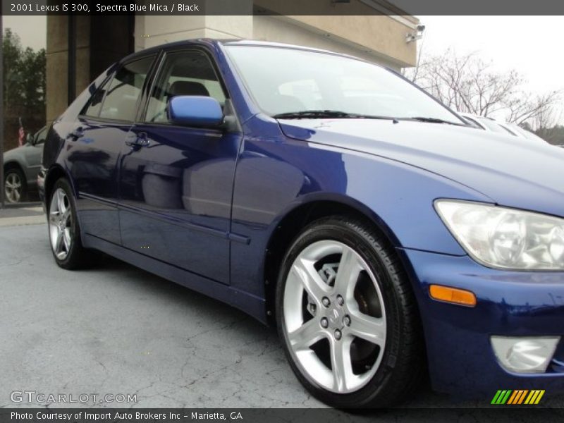 Spectra Blue Mica / Black 2001 Lexus IS 300