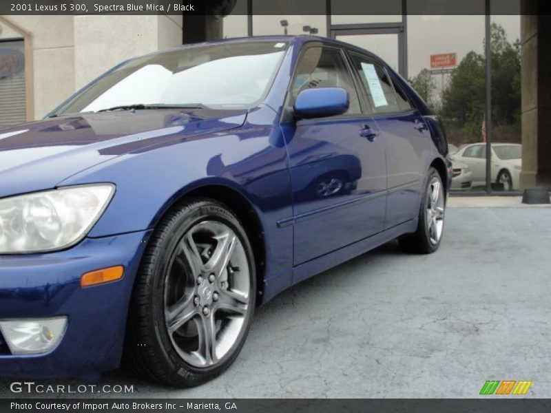 Spectra Blue Mica / Black 2001 Lexus IS 300