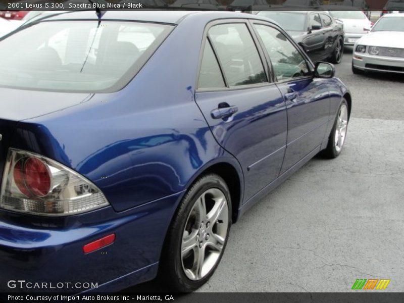 Spectra Blue Mica / Black 2001 Lexus IS 300