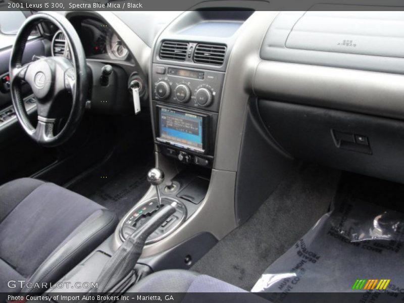 Spectra Blue Mica / Black 2001 Lexus IS 300