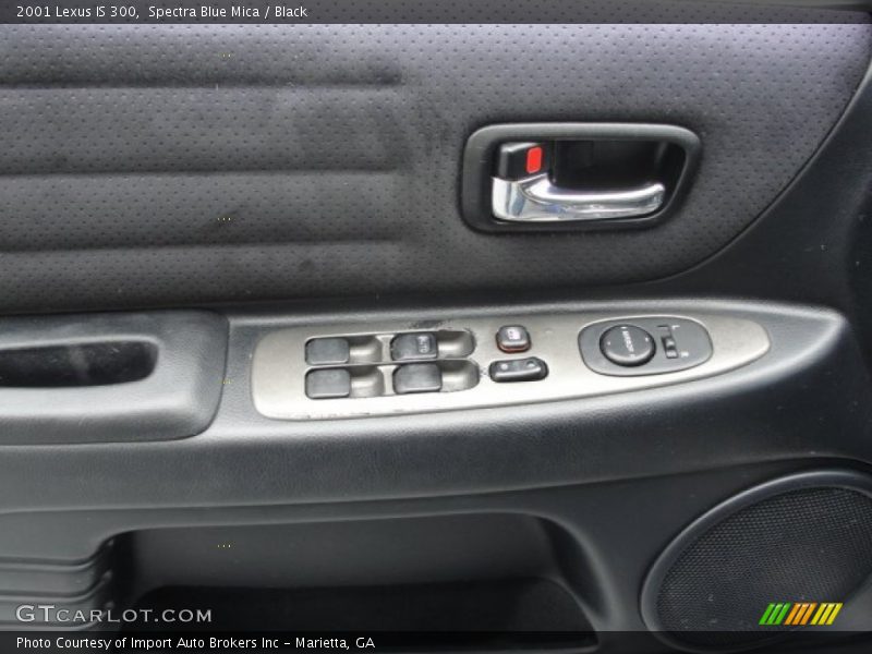 Spectra Blue Mica / Black 2001 Lexus IS 300