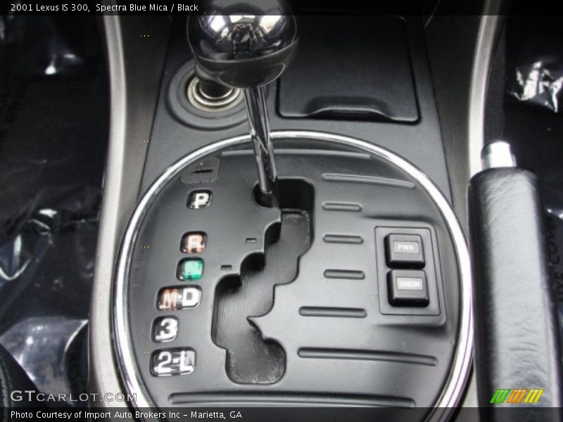 Spectra Blue Mica / Black 2001 Lexus IS 300