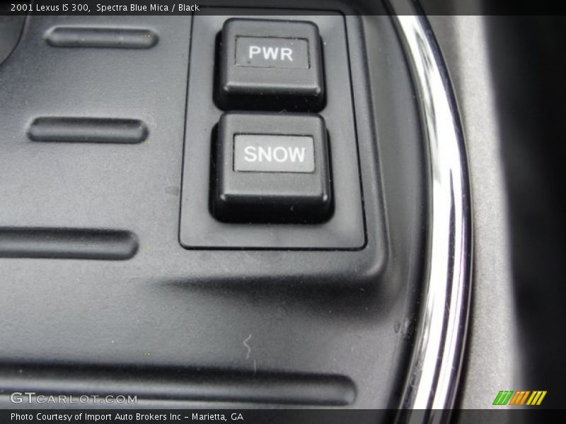 Spectra Blue Mica / Black 2001 Lexus IS 300