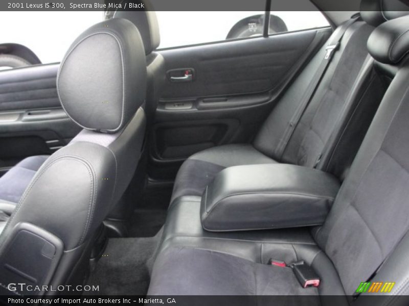 Spectra Blue Mica / Black 2001 Lexus IS 300