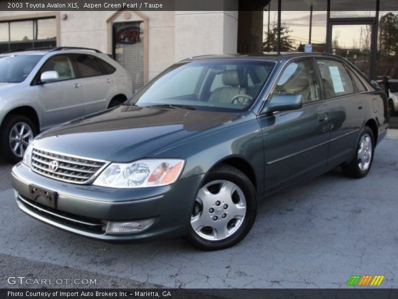 Aspen Green Pearl / Taupe 2003 Toyota Avalon XLS