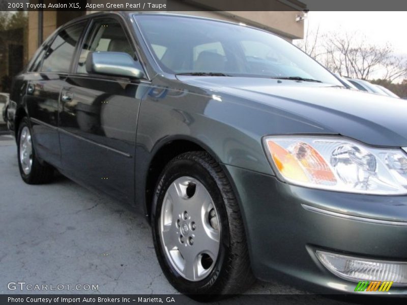 Aspen Green Pearl / Taupe 2003 Toyota Avalon XLS