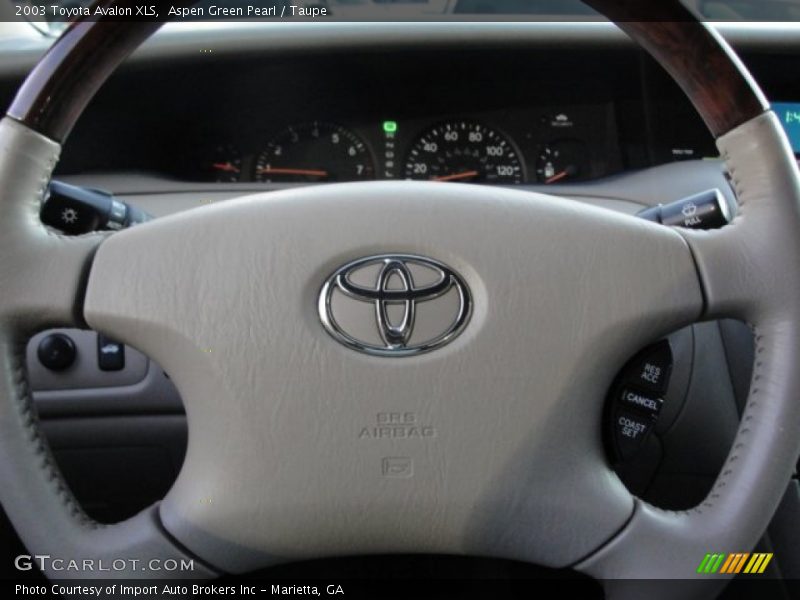 Aspen Green Pearl / Taupe 2003 Toyota Avalon XLS