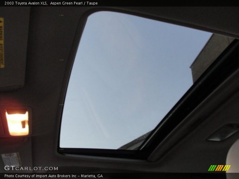Aspen Green Pearl / Taupe 2003 Toyota Avalon XLS