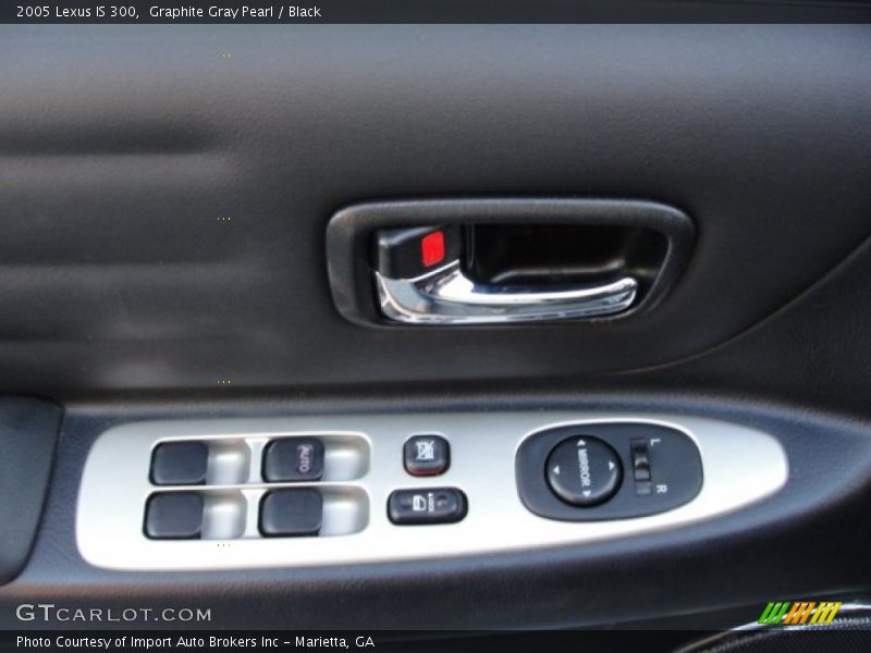 Graphite Gray Pearl / Black 2005 Lexus IS 300