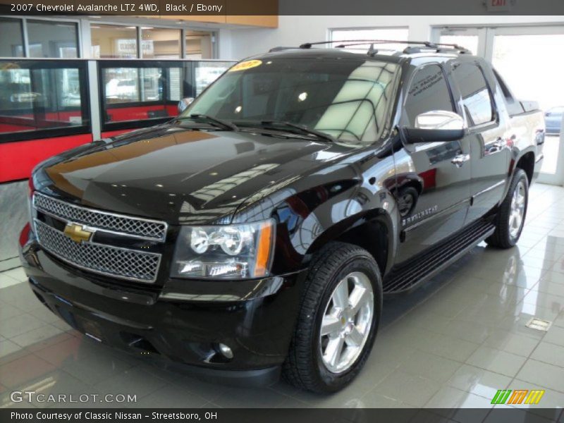 Black / Ebony 2007 Chevrolet Avalanche LTZ 4WD