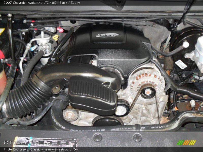 Black / Ebony 2007 Chevrolet Avalanche LTZ 4WD