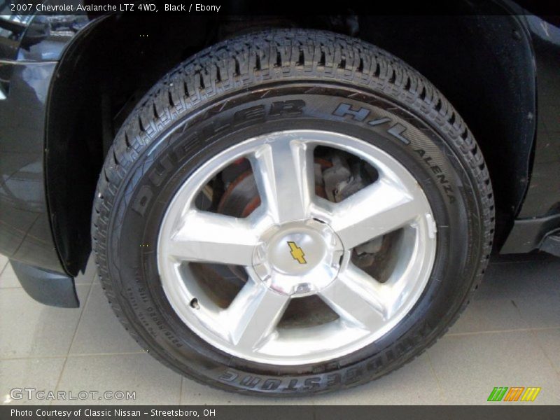 Black / Ebony 2007 Chevrolet Avalanche LTZ 4WD
