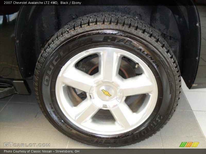Black / Ebony 2007 Chevrolet Avalanche LTZ 4WD