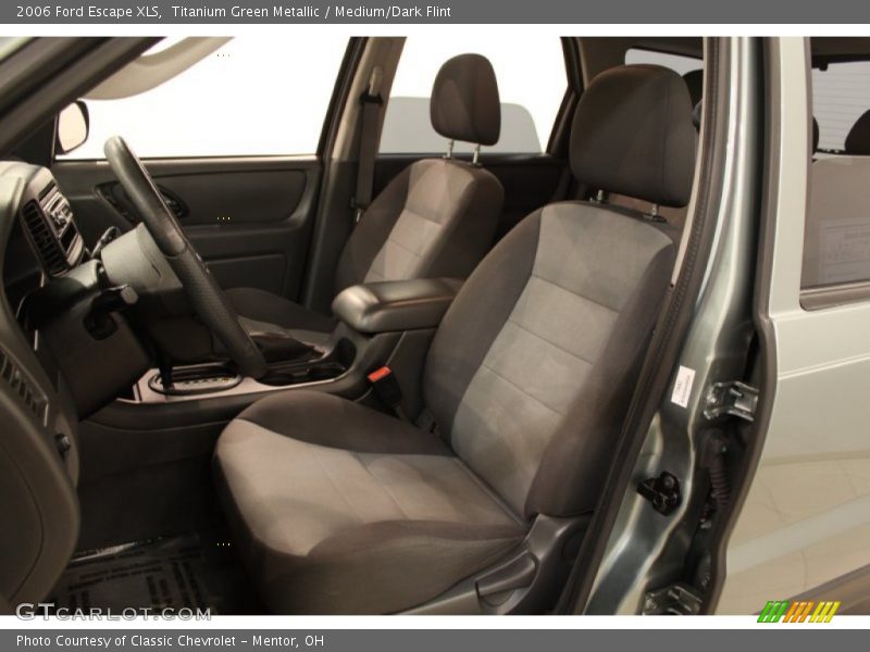 Titanium Green Metallic / Medium/Dark Flint 2006 Ford Escape XLS