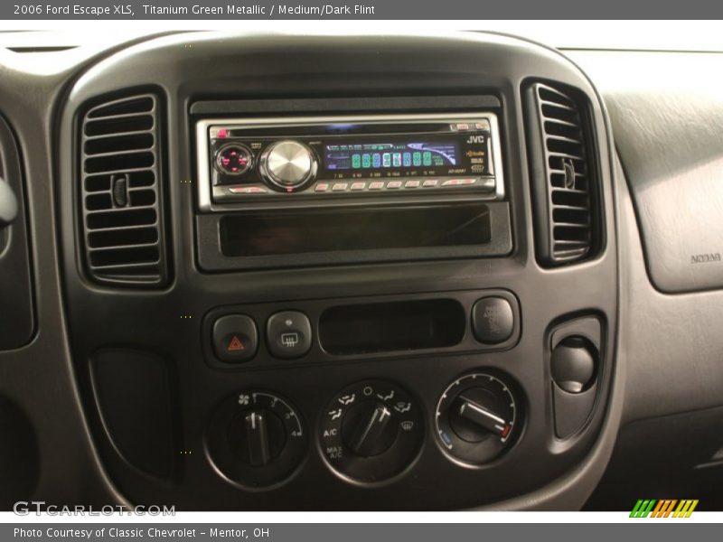 Titanium Green Metallic / Medium/Dark Flint 2006 Ford Escape XLS