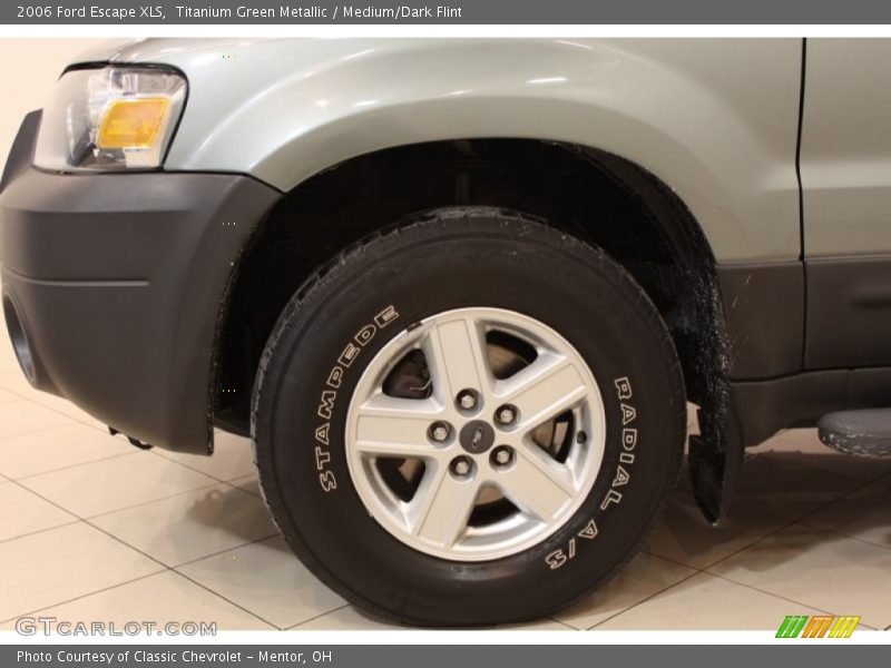 Titanium Green Metallic / Medium/Dark Flint 2006 Ford Escape XLS