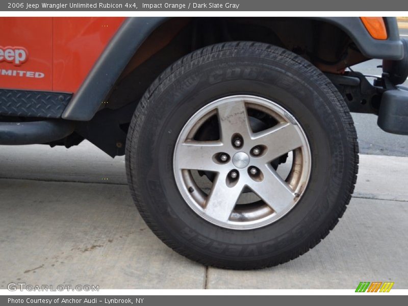 Impact Orange / Dark Slate Gray 2006 Jeep Wrangler Unlimited Rubicon 4x4