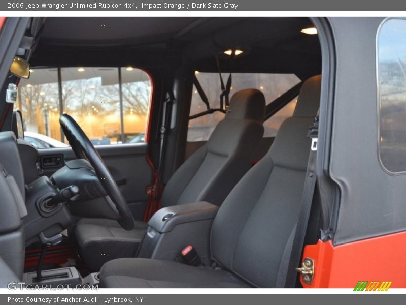 Impact Orange / Dark Slate Gray 2006 Jeep Wrangler Unlimited Rubicon 4x4