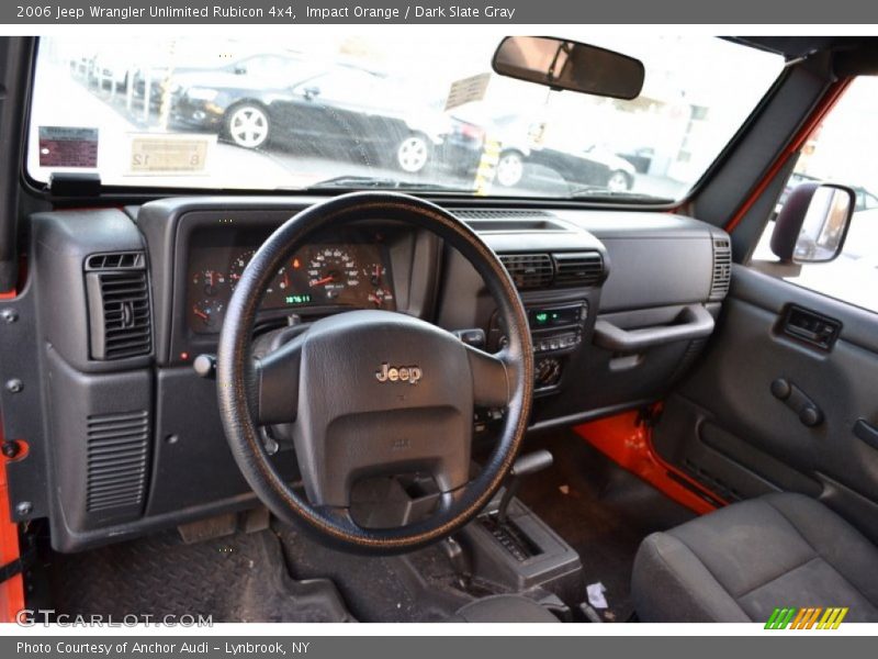 Impact Orange / Dark Slate Gray 2006 Jeep Wrangler Unlimited Rubicon 4x4