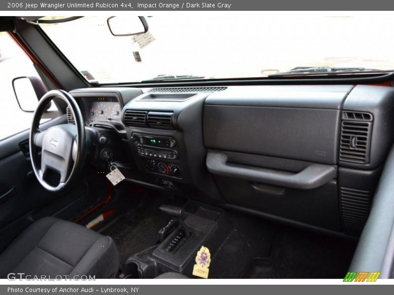 Impact Orange / Dark Slate Gray 2006 Jeep Wrangler Unlimited Rubicon 4x4