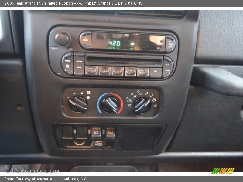 Impact Orange / Dark Slate Gray 2006 Jeep Wrangler Unlimited Rubicon 4x4