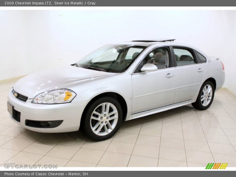 Silver Ice Metallic / Gray 2009 Chevrolet Impala LTZ