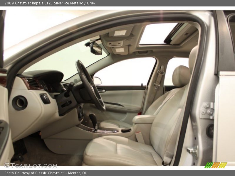 Silver Ice Metallic / Gray 2009 Chevrolet Impala LTZ