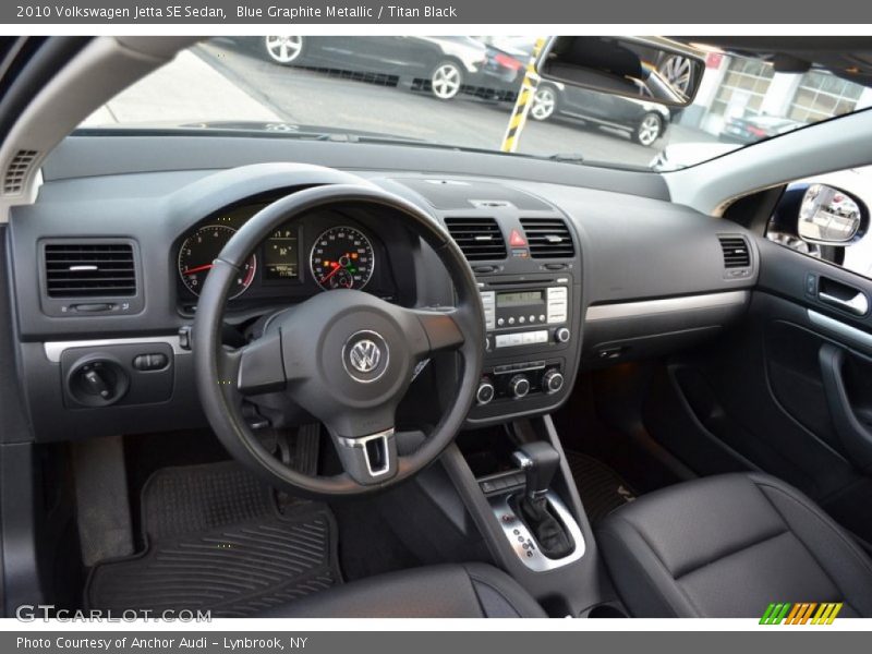 Blue Graphite Metallic / Titan Black 2010 Volkswagen Jetta SE Sedan