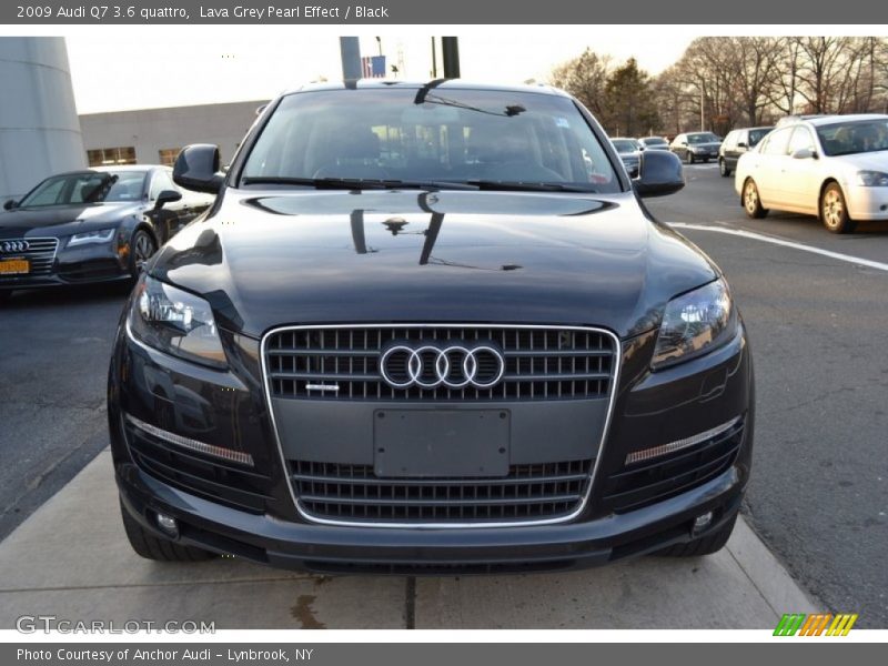 Lava Grey Pearl Effect / Black 2009 Audi Q7 3.6 quattro