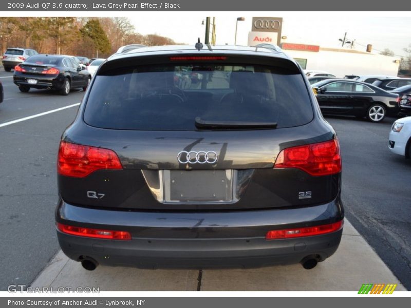 Lava Grey Pearl Effect / Black 2009 Audi Q7 3.6 quattro