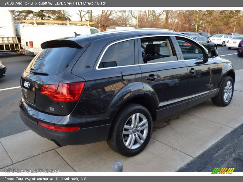 Lava Grey Pearl Effect / Black 2009 Audi Q7 3.6 quattro