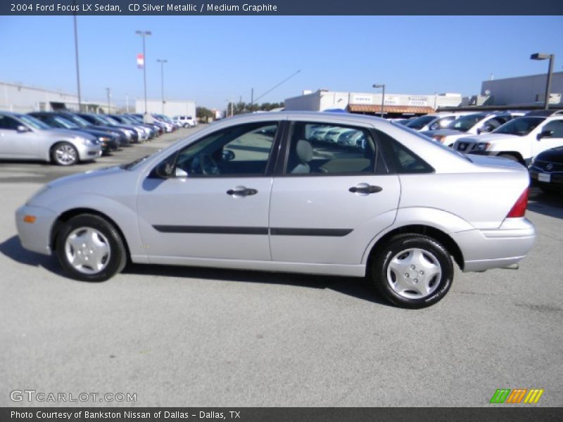  2004 Focus LX Sedan CD Silver Metallic