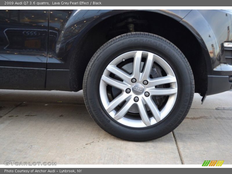 Lava Grey Pearl Effect / Black 2009 Audi Q7 3.6 quattro