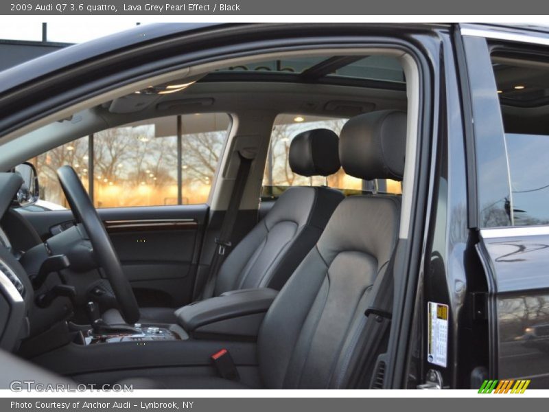 Lava Grey Pearl Effect / Black 2009 Audi Q7 3.6 quattro