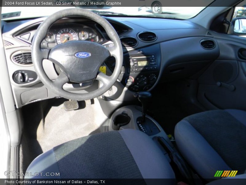 CD Silver Metallic / Medium Graphite 2004 Ford Focus LX Sedan