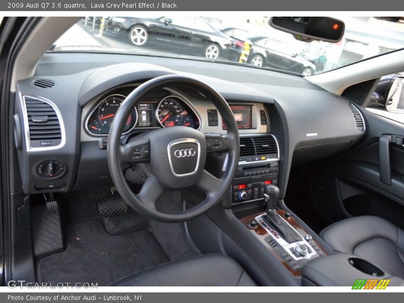 Lava Grey Pearl Effect / Black 2009 Audi Q7 3.6 quattro