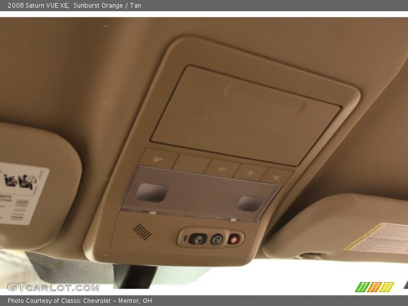 Sunburst Orange / Tan 2008 Saturn VUE XE