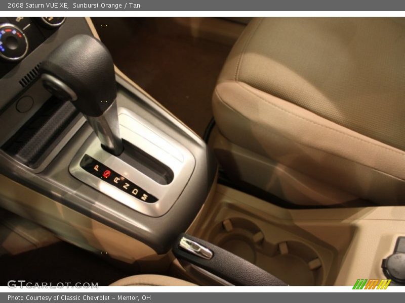 Sunburst Orange / Tan 2008 Saturn VUE XE