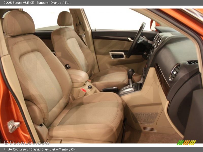 Sunburst Orange / Tan 2008 Saturn VUE XE