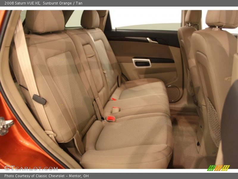 Sunburst Orange / Tan 2008 Saturn VUE XE