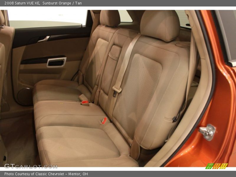 Sunburst Orange / Tan 2008 Saturn VUE XE