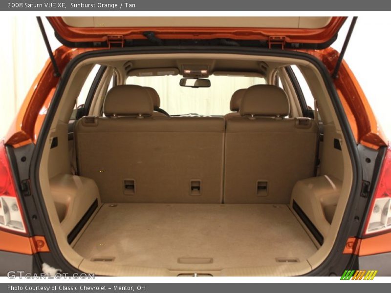 Sunburst Orange / Tan 2008 Saturn VUE XE