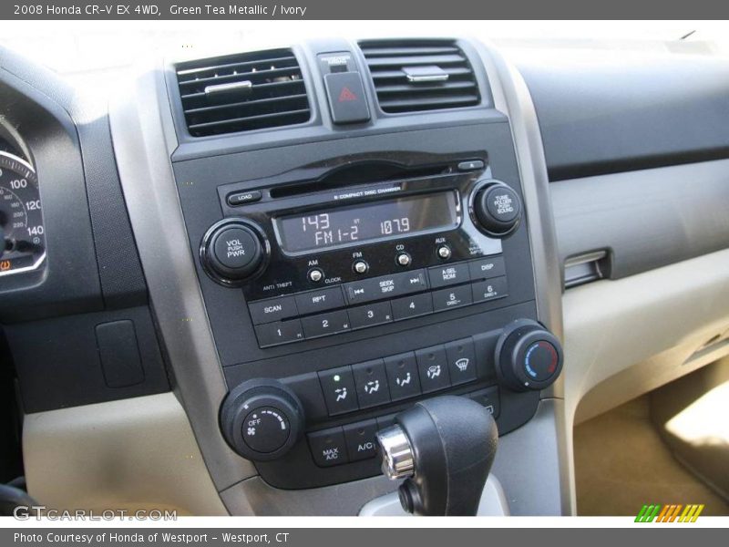 Green Tea Metallic / Ivory 2008 Honda CR-V EX 4WD